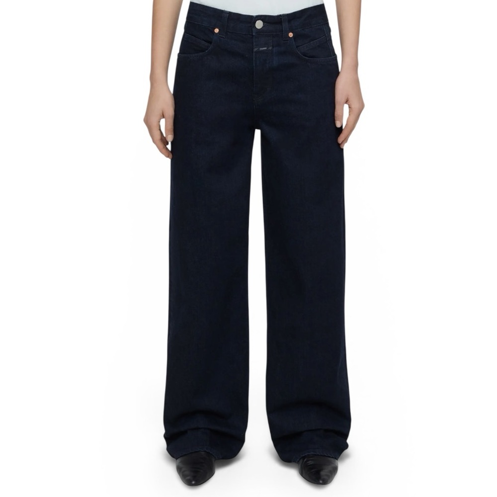 Closed Dark Indigo Wide-Leg Jeans